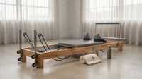 Foldable Pilates Reformer Pilates Machine Reformer Folding Pilates Reformer — Lifestyle
